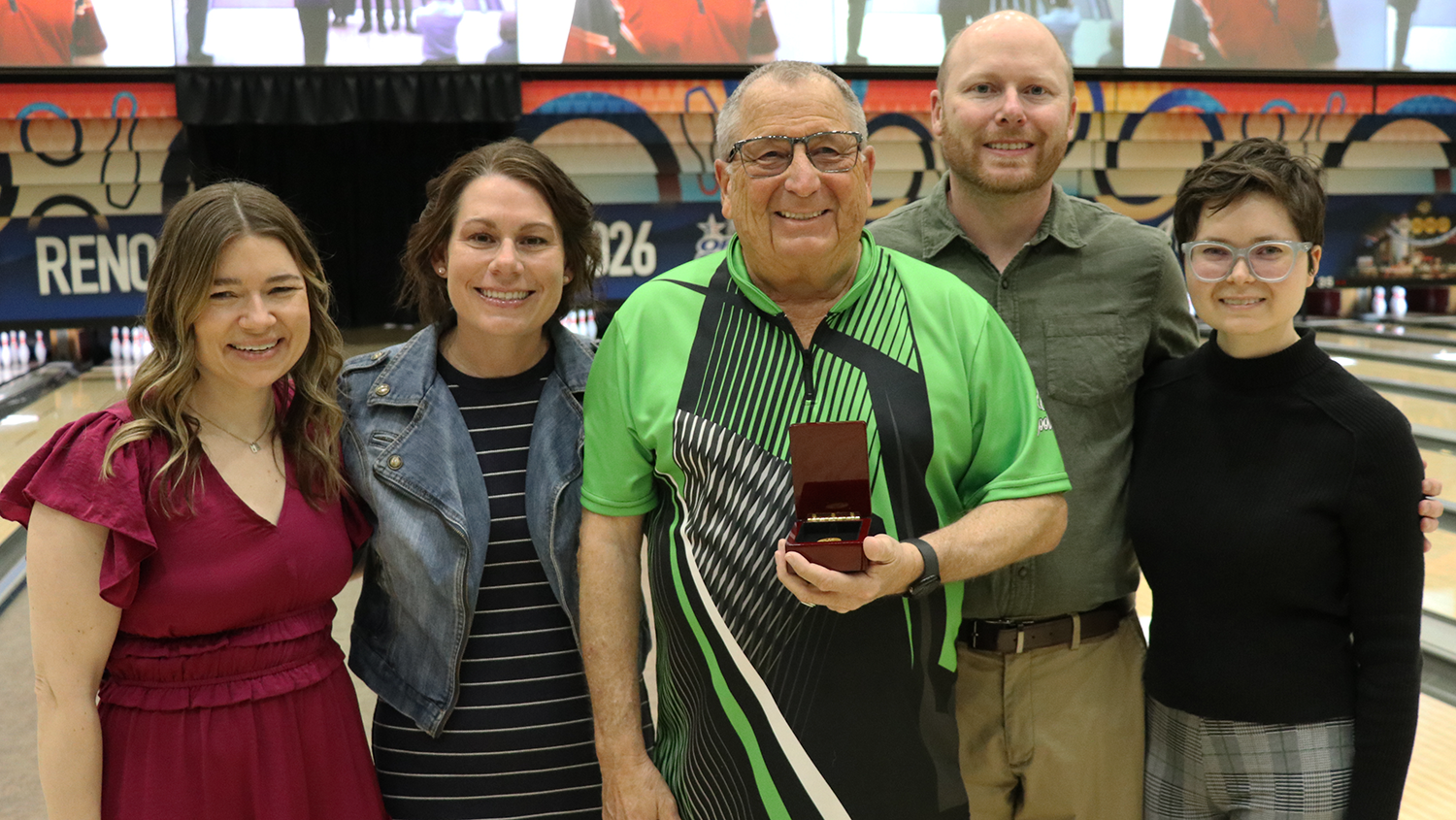 Brian Fischer celebrates 50 years at the USBC Open Championships